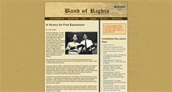 Desktop Screenshot of bandofrights.org