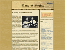 Tablet Screenshot of bandofrights.org
